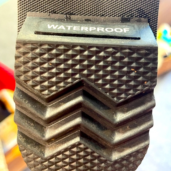 SOREL WOMENS TIVOLI HIGH BOOT BLACK, VAPOR BLUE - LIKE NEW - Picture 12 of 12